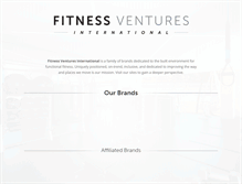 Tablet Screenshot of fitnessventuresintl.com